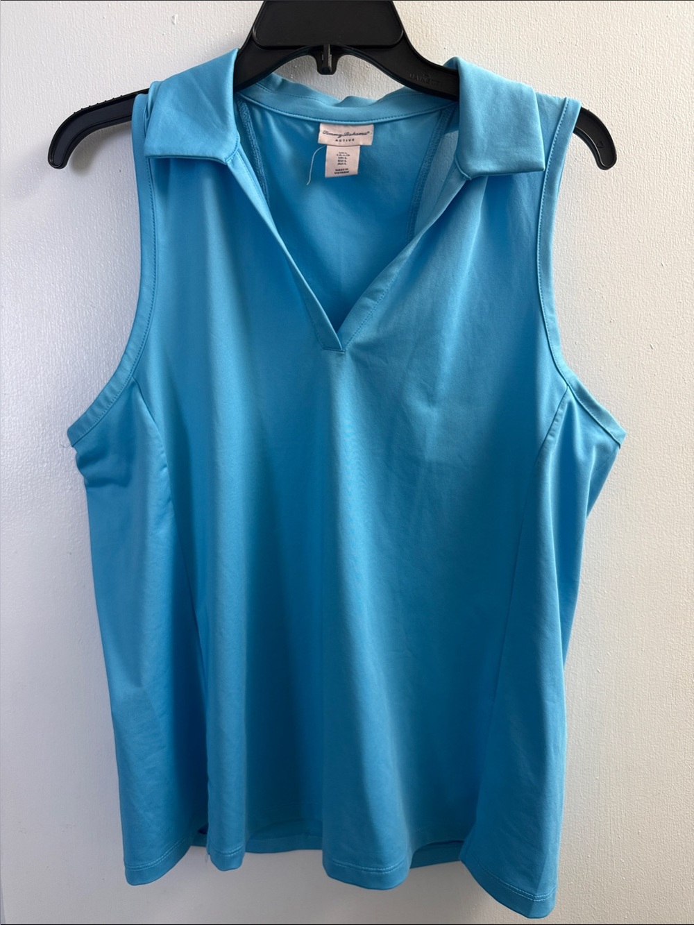Tommy Bahama Sleeveless Polo Tank in Turquoise Blue